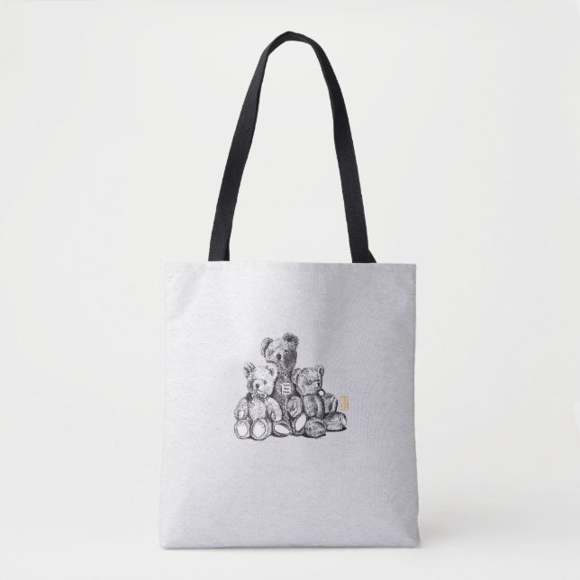Three Bears Tote Bag (Front)