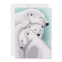 Three Bears Winter Wonderland - Merry Christmas