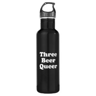 Three Beer Queer Water Bottle