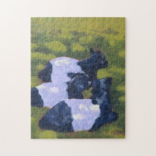 Three Belties in the Shade Jigsaw Puzzle