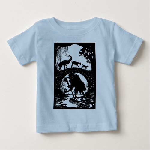 Three Billy Goats Gruff   Baby T_Shirt