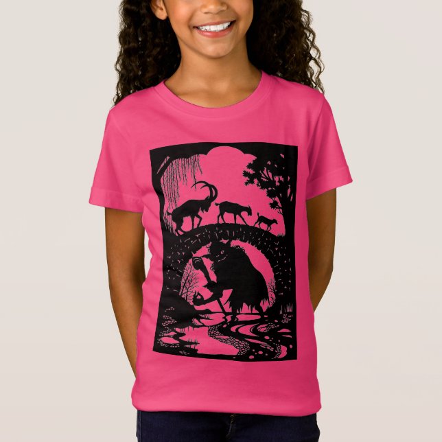 Three Billy Goats Gruff   T-Shirt (Front)