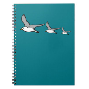 Three Birds Flying High Notebook