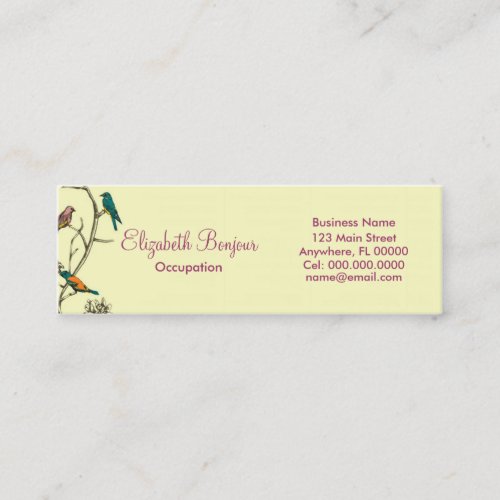 Three Birds Talking ~ Business Cards