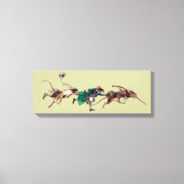 Three Blind Mice Canvas Print (Front)