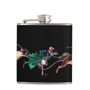 Three Blind Mice Flask