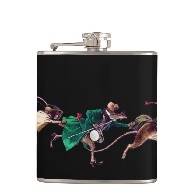 Three Blind Mice Flask (Front)