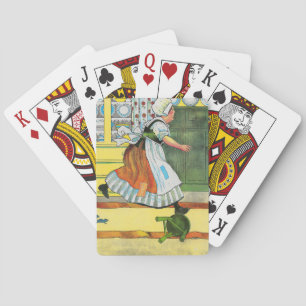 Three Blind Mice Mother Goose Nursery Rhyme Poker Cards