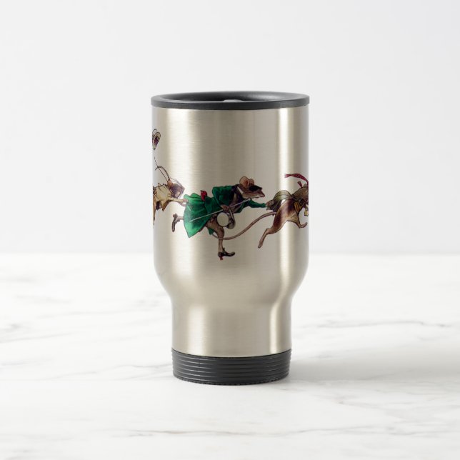 Three Blind Mice Travel Mug (Center)