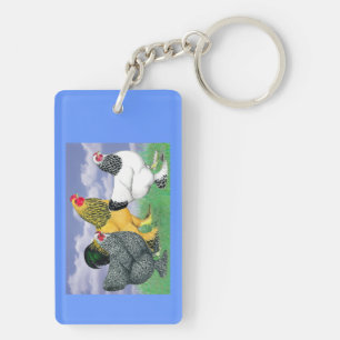 Three Brahmas Keychain