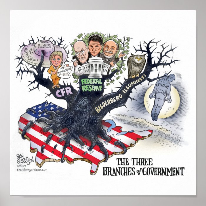 Three Branches of Gov Print