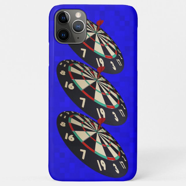 Three Bullseye Dartboards, Case-Mate iPhone Case (Back)