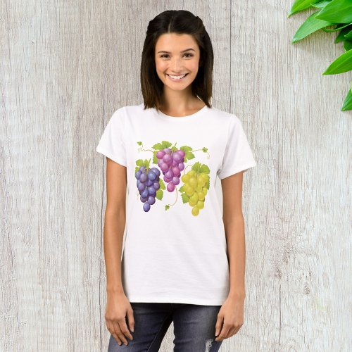 Three Bunches Of Grapes T_Shirt
