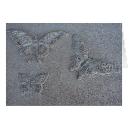 Three Butterflies Cards (Front Horizontal)