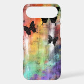 Three Butterflies Case-Mate iPhone Case (Back)