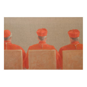 Three Cardinals 2010 Wood Wall Decor