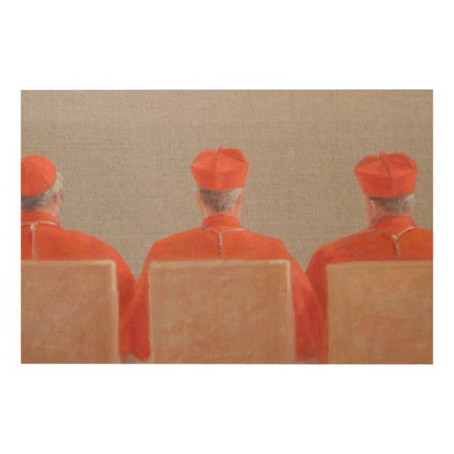 Three Cardinals 2010 Wood Wall Decor (Front)