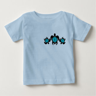 Three Cat's Eye Turtles 2-Sided Infant T-Shirt
