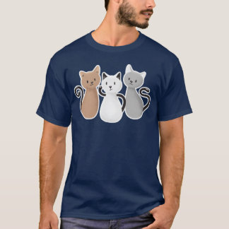 Three Cats gift T-Shirt
