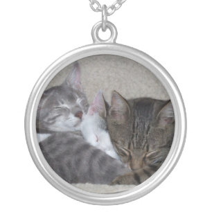 Three Cats Necklace