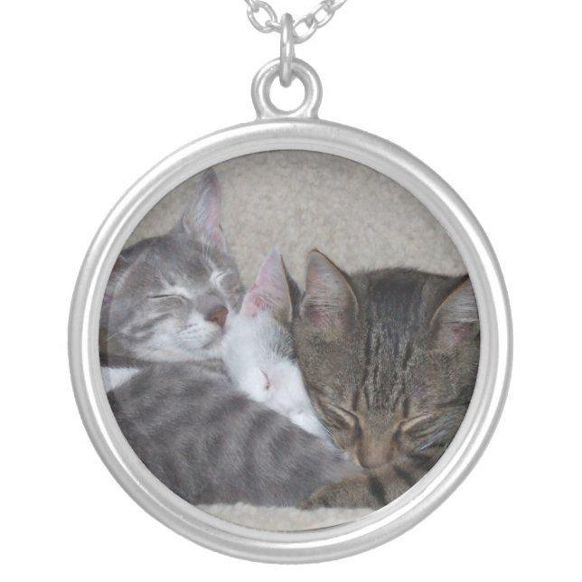 Three Cats Necklace (Front)