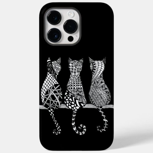 Three cats on a branch  Case_Mate iPhone 14 pro max case