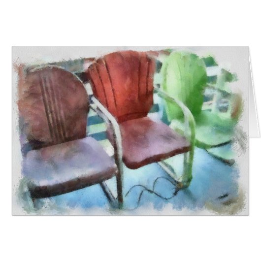 Three Chairs Cards (Front Horizontal)