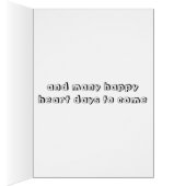 THREE CHEERS FOR YOUR TRIPLE HEART BYPASS CARDS (Inside (Right))