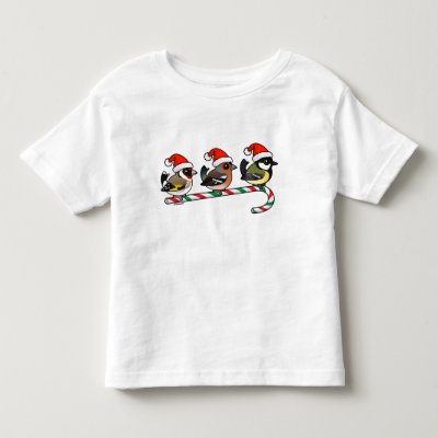 Three Christmas Finches (EU) Toddler T-shirt