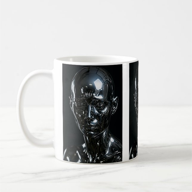 Three Chrome Clones Statement  Coffee Mug (Left)