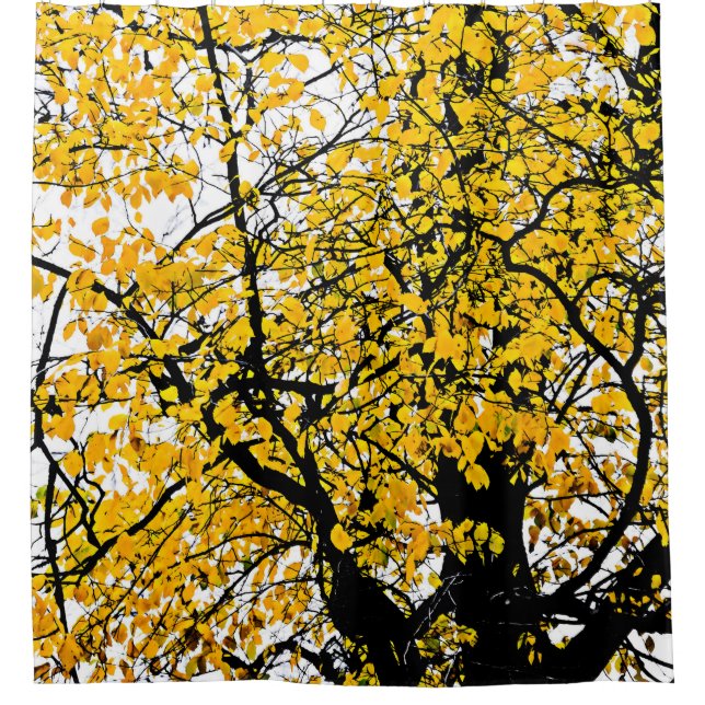 Three Colors Of Autumn Shower Curtain (Front)