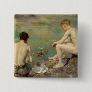 Three Companions Button