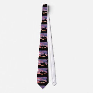 Three Cowboys in the Sunset Tie