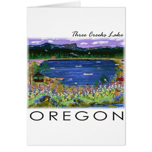 Three Creeks Lake Cards (Front)