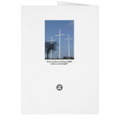 Three Crosses Cards (Back)