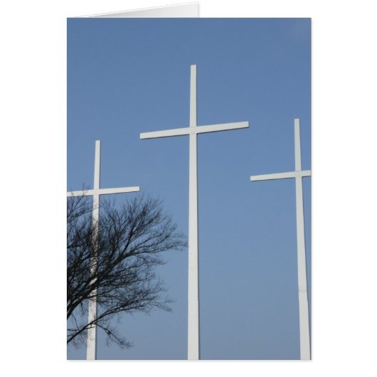 Three Crosses Cards (Front)