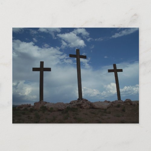 Three Crosses _ Sedona Arizona Postcard photo