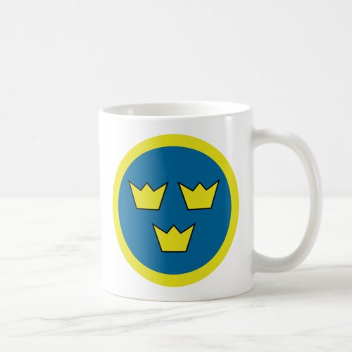 Three Crowns Swedish Insignia Coffee Mug