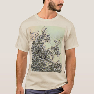 Three Crows in a Digital Universe T-Shirt