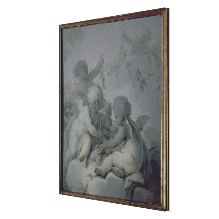 Three Cupids, c.1775 Gallery Wrap Canvas