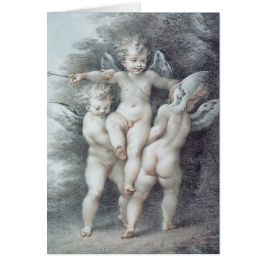 Three Cupids Cards (Front)