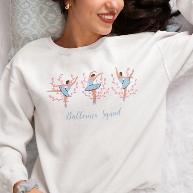 Three Cute Ballerinas  Sweatshirt (Creator Uploaded)