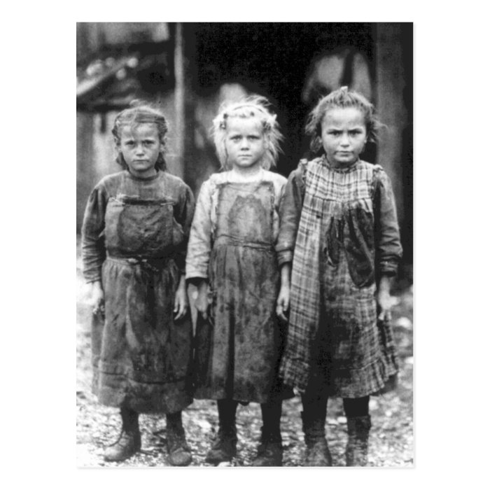 Three Cute Little Girls Vintage South Carolina Post Cards