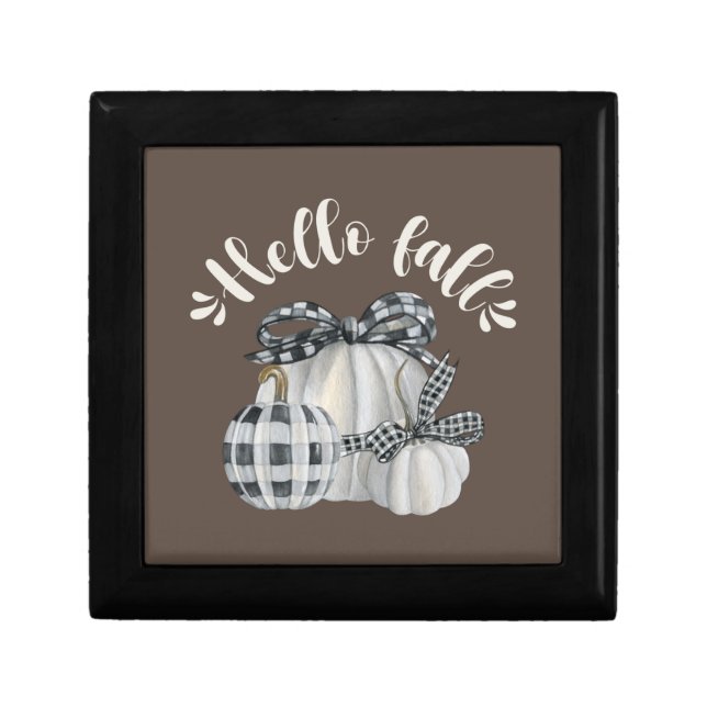 Three cute pumpkins gift box (Front)