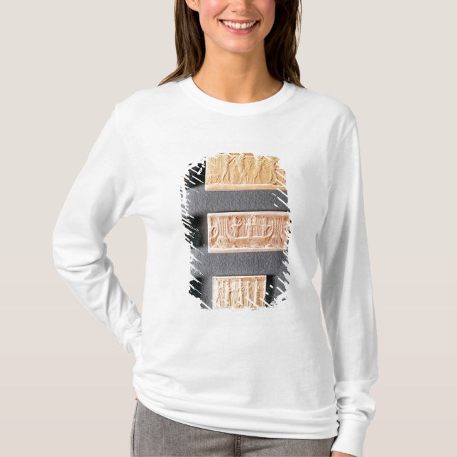 Three cylinder seals with impressions, T-Shirt (Front)