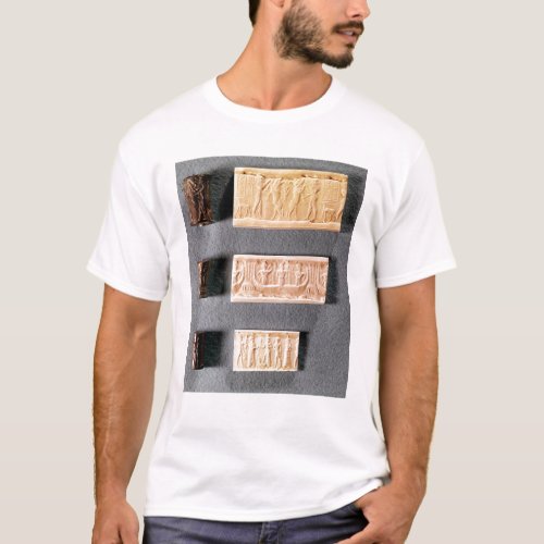 Three cylinder seals with impressions T_Shirt