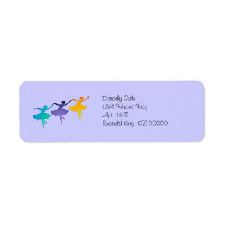 "Three Dancers" Label