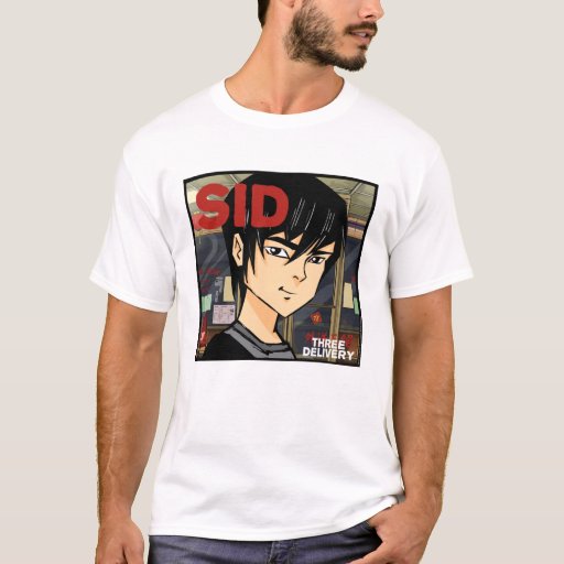 Three Delivery™ Sid T-shirt | Zazzle