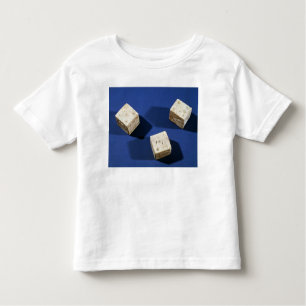 Three dice, from the acropolis at Osteria Toddler T-shirt