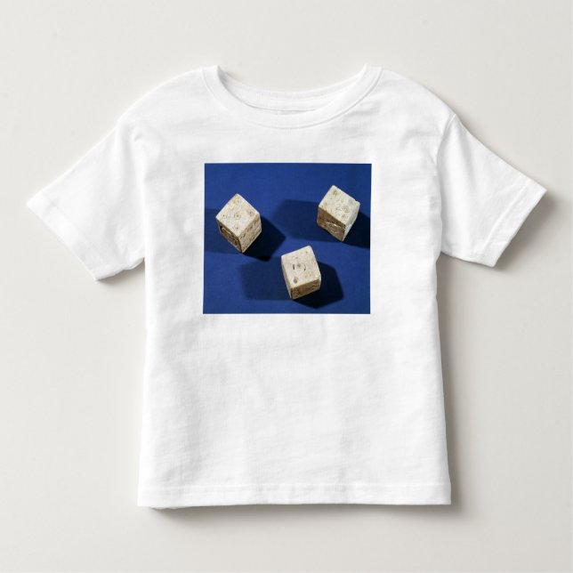 Three dice, from the acropolis at Osteria Toddler T-shirt (Front)